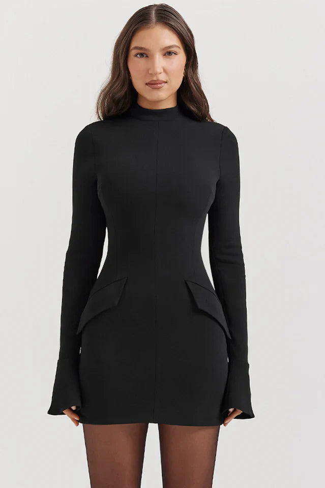 Mahalia Navy Mini Dress