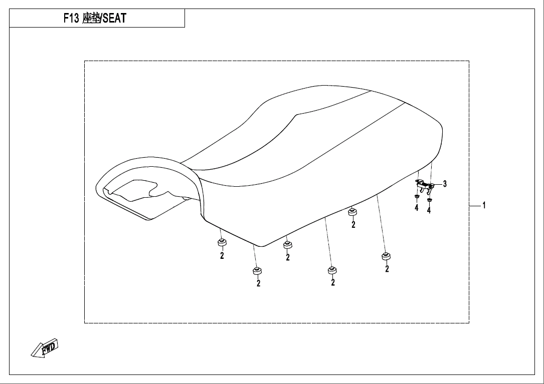 SEAT ASSY - WHEN STOCK IS 0 THIS ITEM IS NO LONGER AVAILABLE BLACK@^WHITE