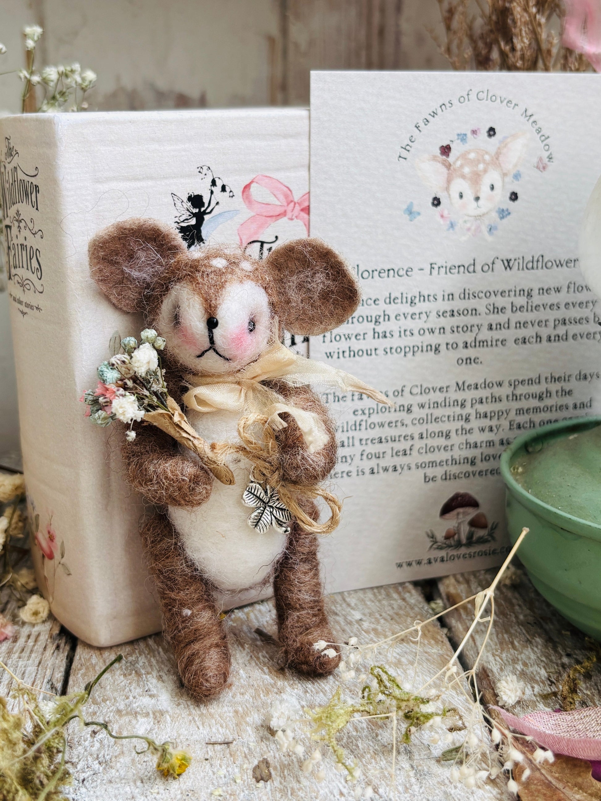 The Fawns of Clover Meadow - Florence
