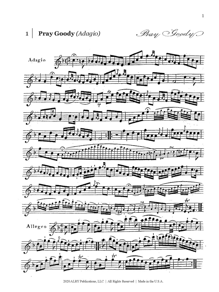 Beauties: 38 Airs, Variations, and Dances for Solo Flute