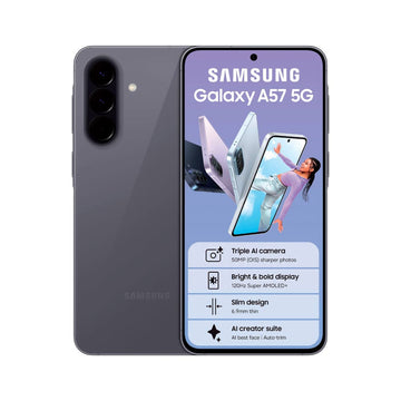 Samsung Galaxy A57 5G, 256GB Storage, 8GB RAM, 6.7-inch Display, Dual SIM