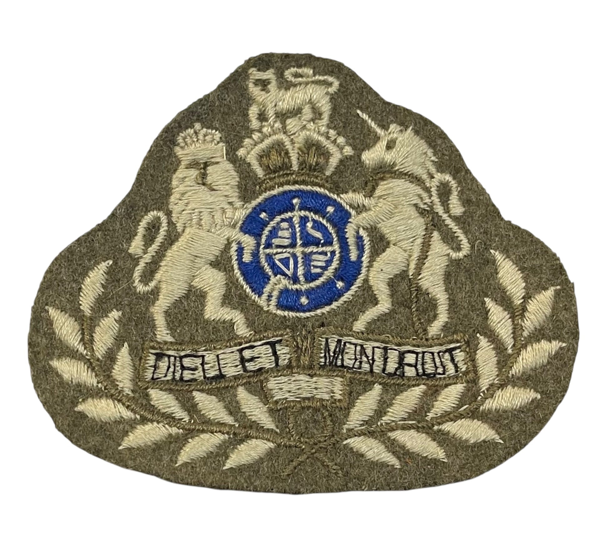 WW2 era RSM Cloth Rank Badge
