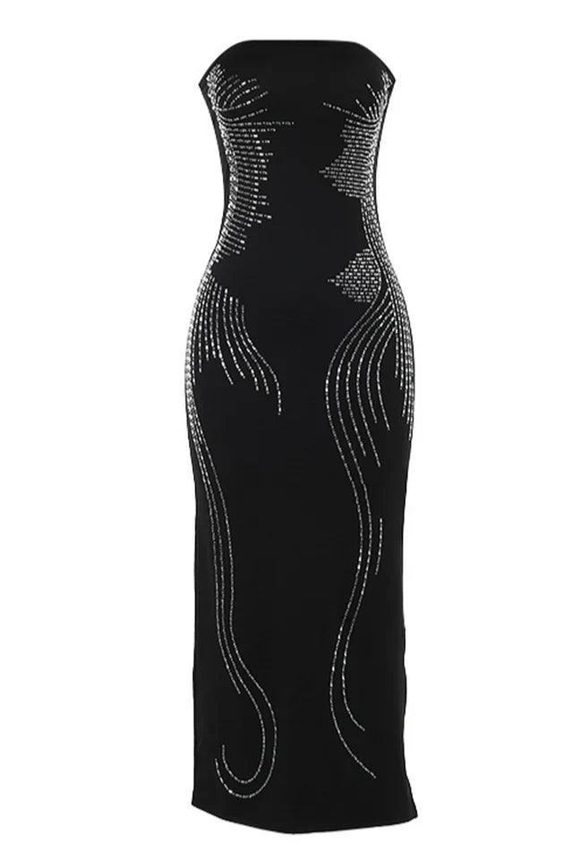 Disturbia Embellished Maxi Dress