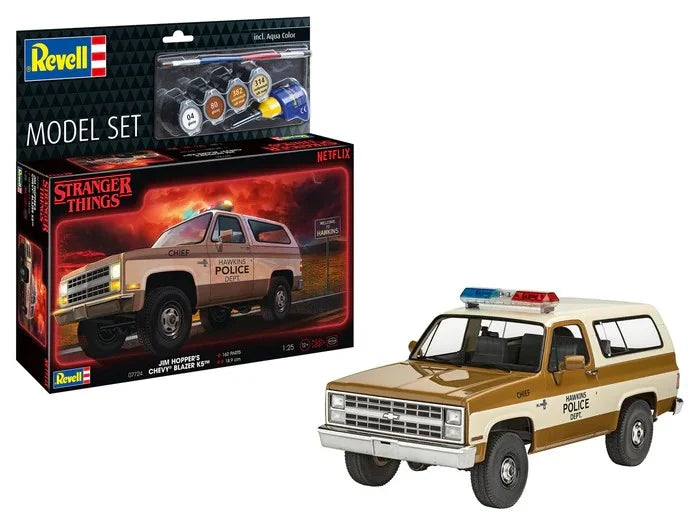 STRANGER THINGS - Chevrolet K5 Blazer - Model Kit 1/25