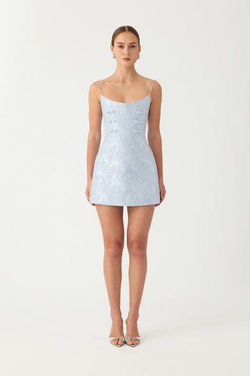 Andi Brocade Mini Dress