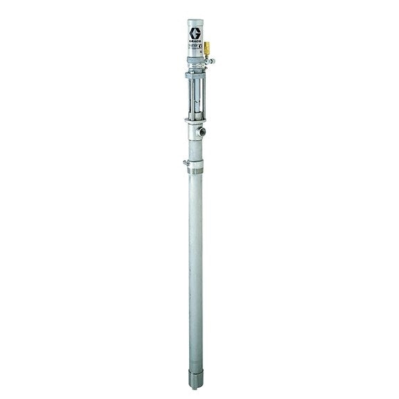 GRACO 1:1 Ratio Fast-Flo Air Operated Piston Transfer Stainless Steel Drum Pump with T Packing (Part No. 237129)