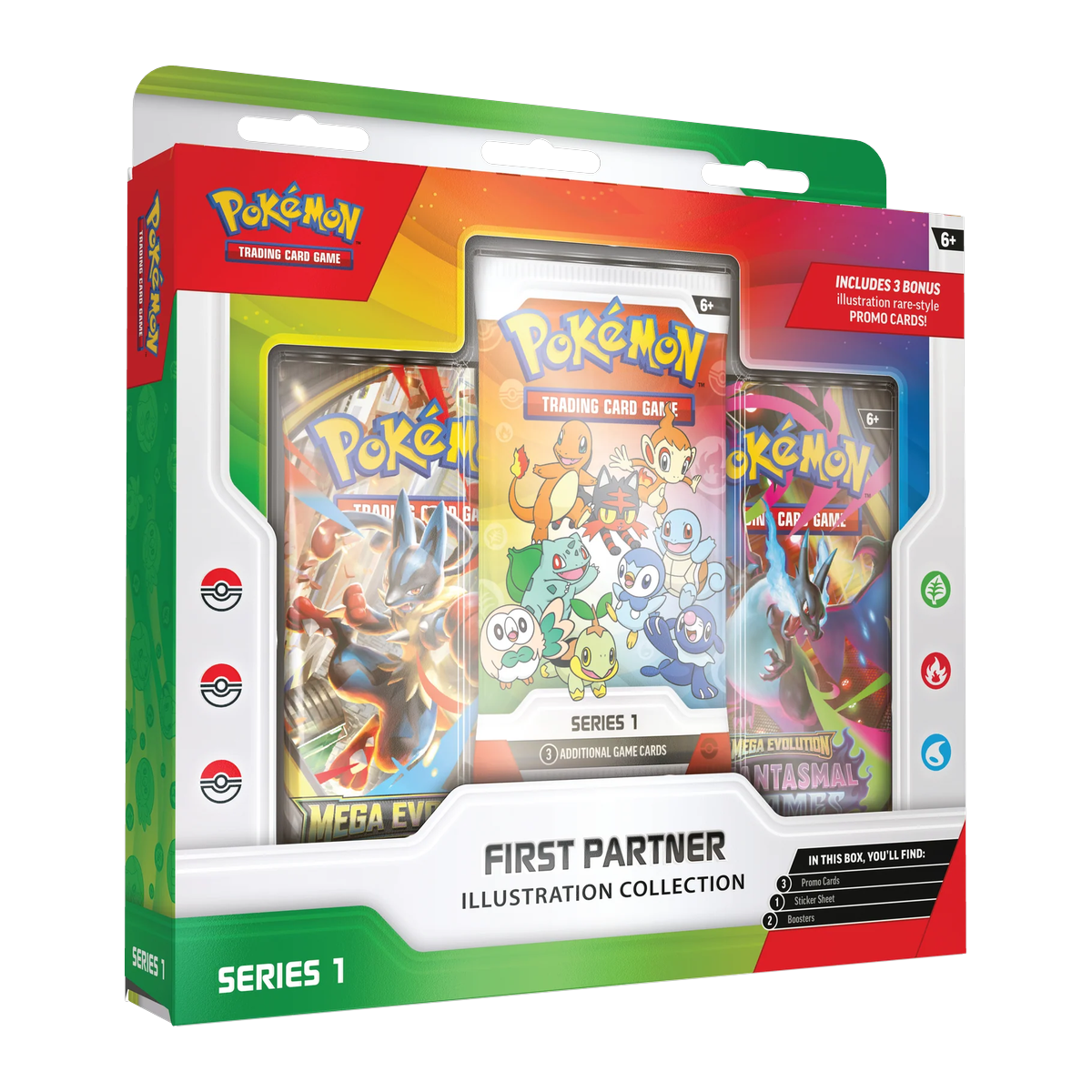 Pokémon | Colección First Partner - Serie 1