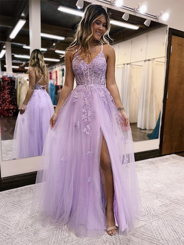 Lavender Purple Grad Dresses Light Purple Two Piece Prom Dress Floor Length Violet Purple