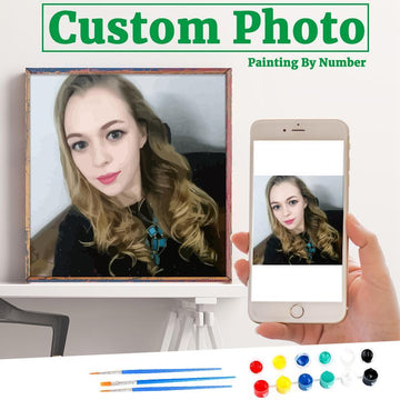 Personnalité Photo Personnalisé DIY Peinture Par Numéros Kits
