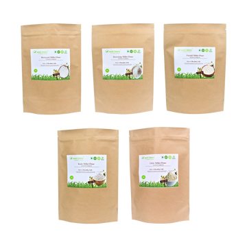 Fresh Soaked, sundried Foxtail Millet Flour Organic Sphere LLC
