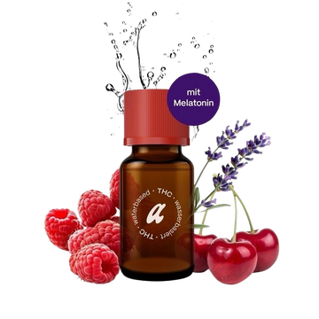 THC-Shot Aqua Lavendel Melatonin (6 Shots je 10mg / 1mg)