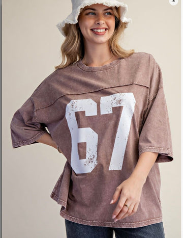 Oversized 67 by Easel