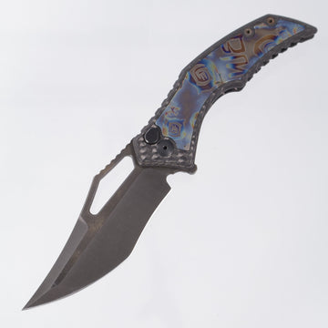 G-Werks Backstrom - Twill Carbon Fiber w/ Dumpster Fire Inlays - Shell Shock 3V Sean Marfione Slum Grind