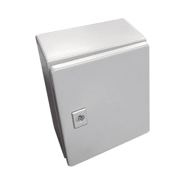 Gabinete de Acero Nema 4 -IP 65 de 120 x 80 x 30 cm con Platina G4A-1208030 - SILYMX