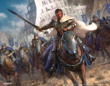 Aragorn, The Uniter Card art done for Magic: The Gathering Lord Of The Rings: Tales Of Middle-earth AD: Colin Boyer #MTG #MTGLOTR #LOTR #Aragorn #illustration