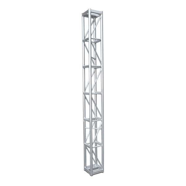 Galaxy Stage GS-1210 10' Long 12" Box Truss with Bolts Professional 12" Square Aluminum Truss Section