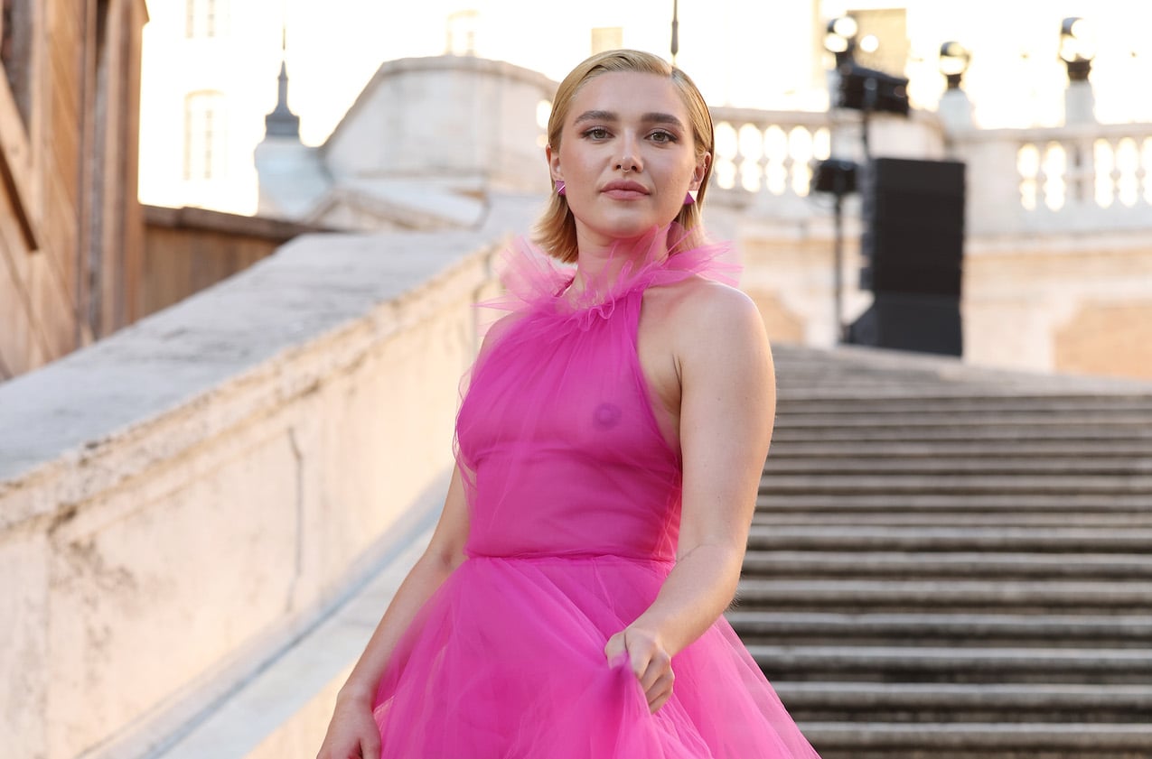 Florence Pugh Speaks About The Media Frenzy Surrounding Harry Styles And ' Don't Worry, Darling'