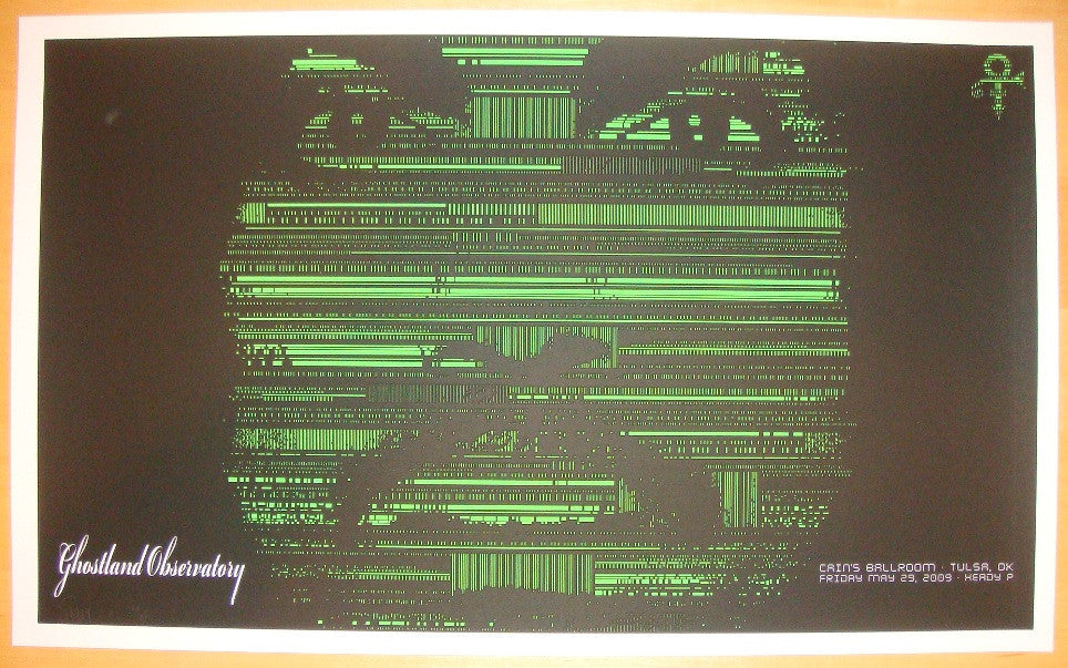 2009 Ghostland Observatory - Concert Poster by Todd Slater