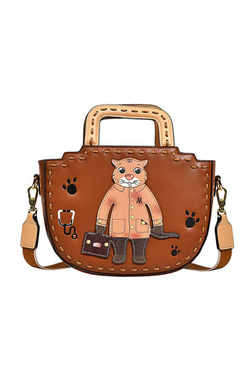 Bear Pu Leather Crossbody HB1955