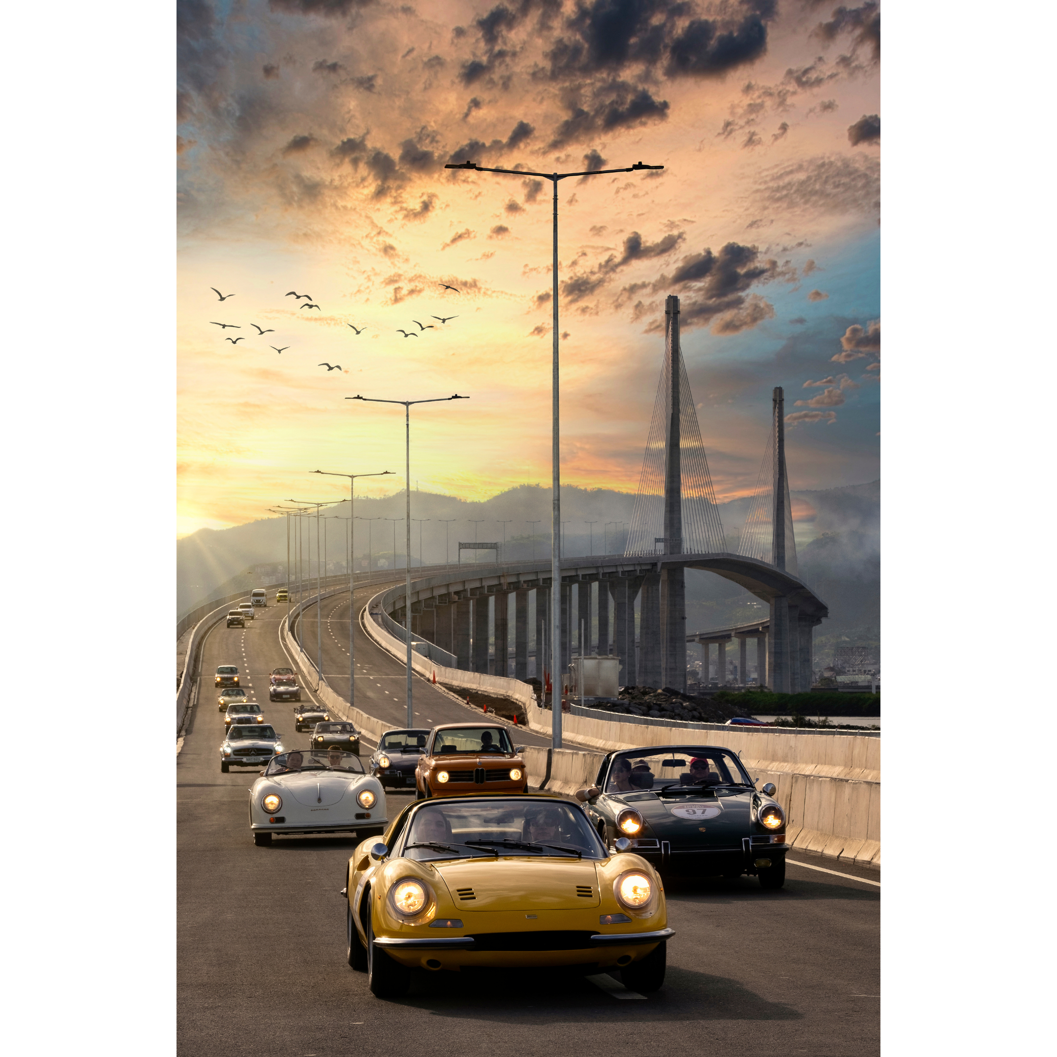 Sunset at CCLEX Cebu–Cordova Link Expressway 2