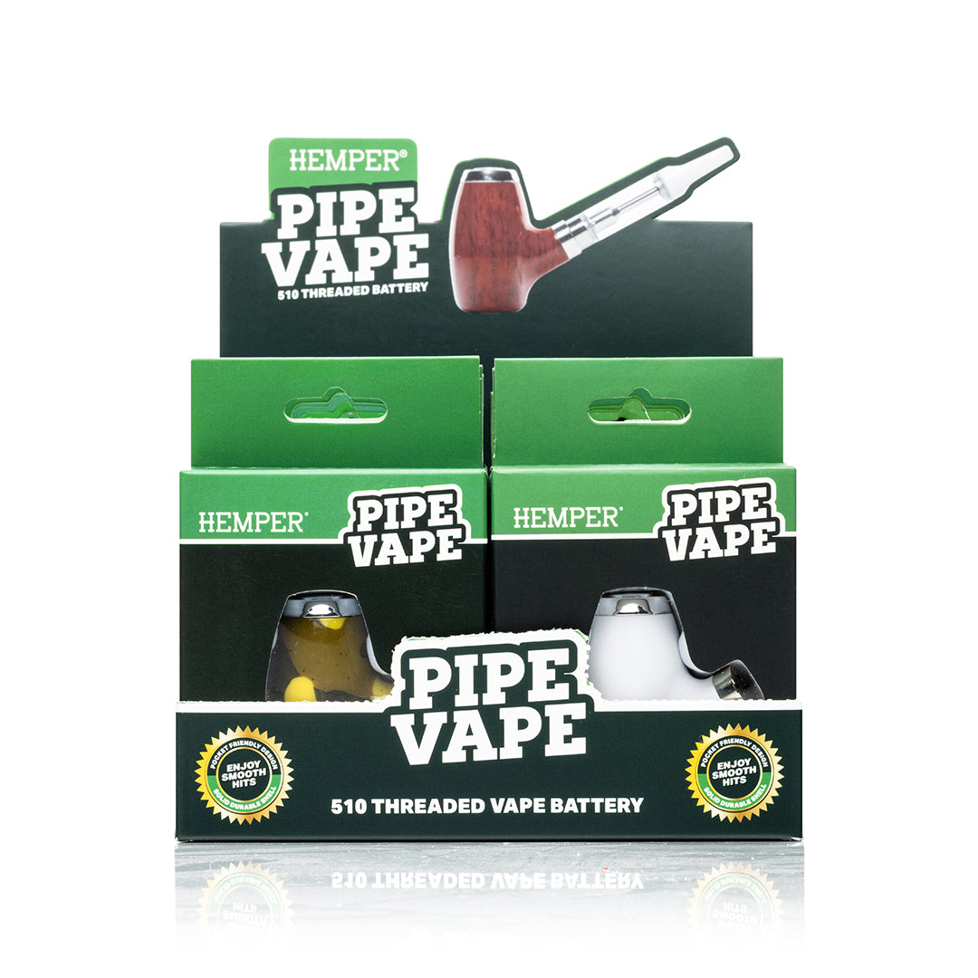 HEMPER Pipe Vape Battery - Assorted Display