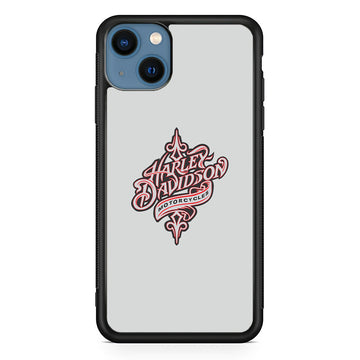 Harley Davidson Soft Grey iPhone 15 Case-Xtracase