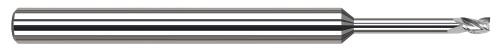 34700 3 FL - 0.1000" Cutter DIA x 0.1500" LOC x 0.8000" Reach - Uncoated