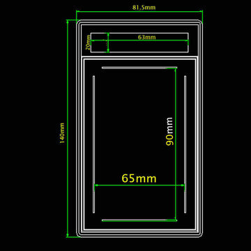 Empty Psa Slab PSA Style Graded Card Slab – Snap Tight, No Glue, Reusable –  Clear Acrylic (35pt) Psa Slab Bumper Guard