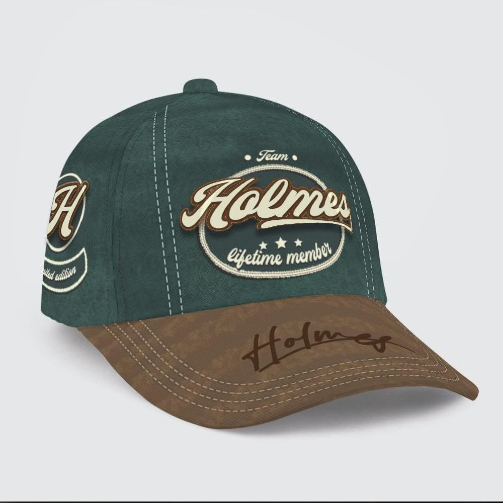 Holmes Vintage Lifetime Member Baseball Cap