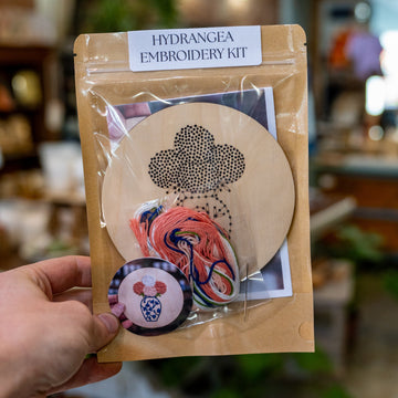 Hydrangea Embroidery Kit