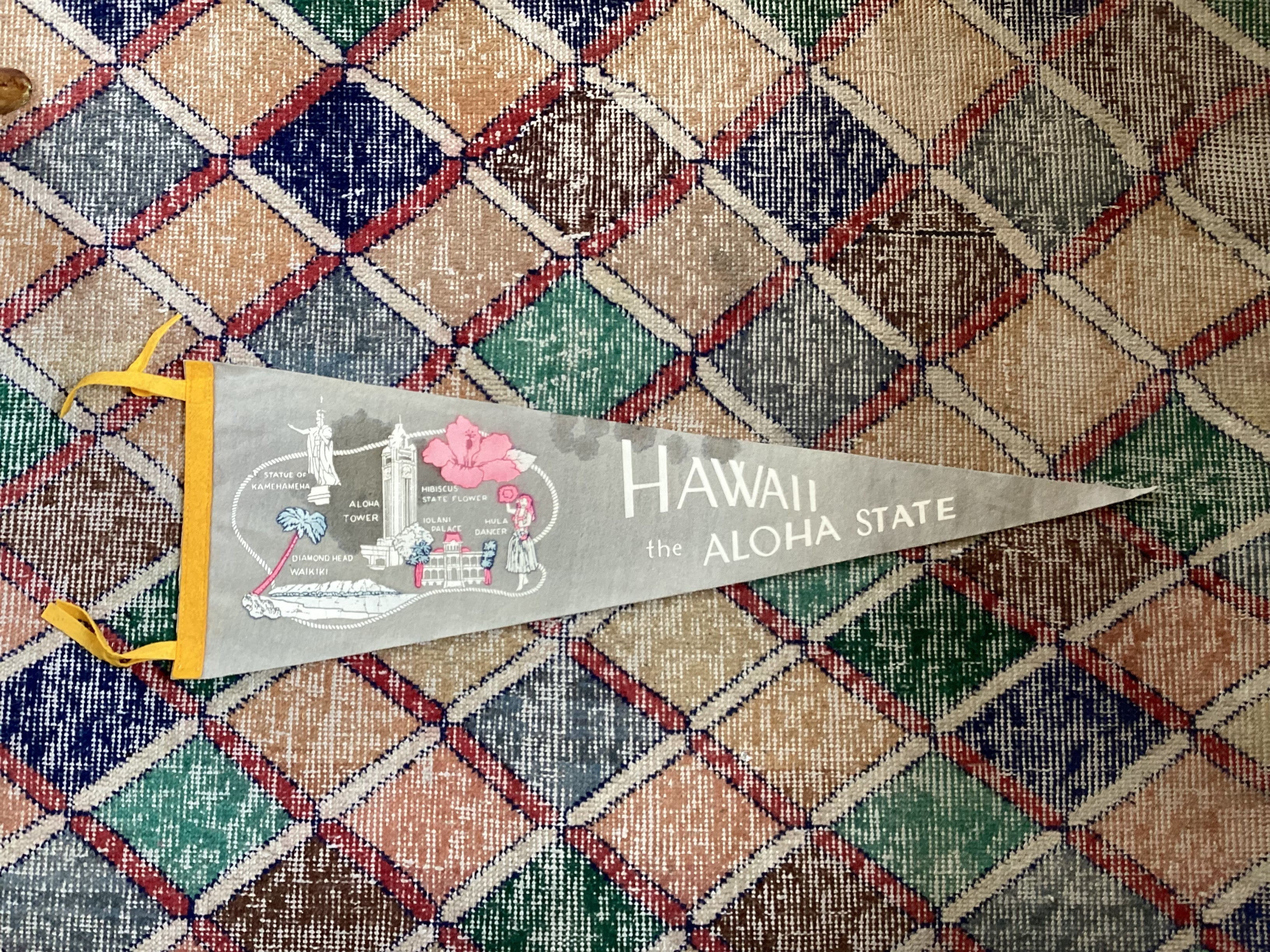Vintage Hawaii flag