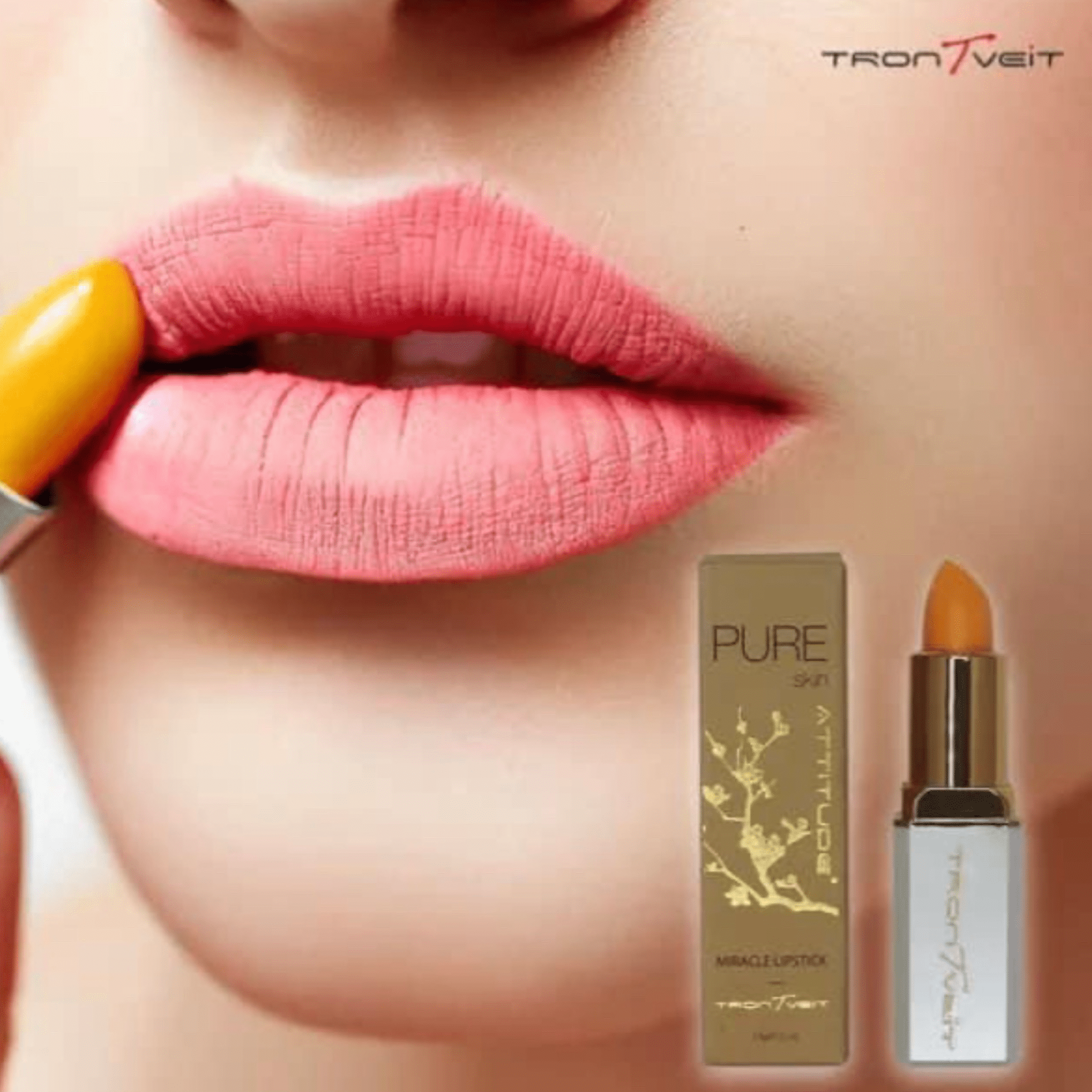 Tronveit - Pure skin Miracle Lipstick // Lander på lager i slut okt. - Merle og Wilde