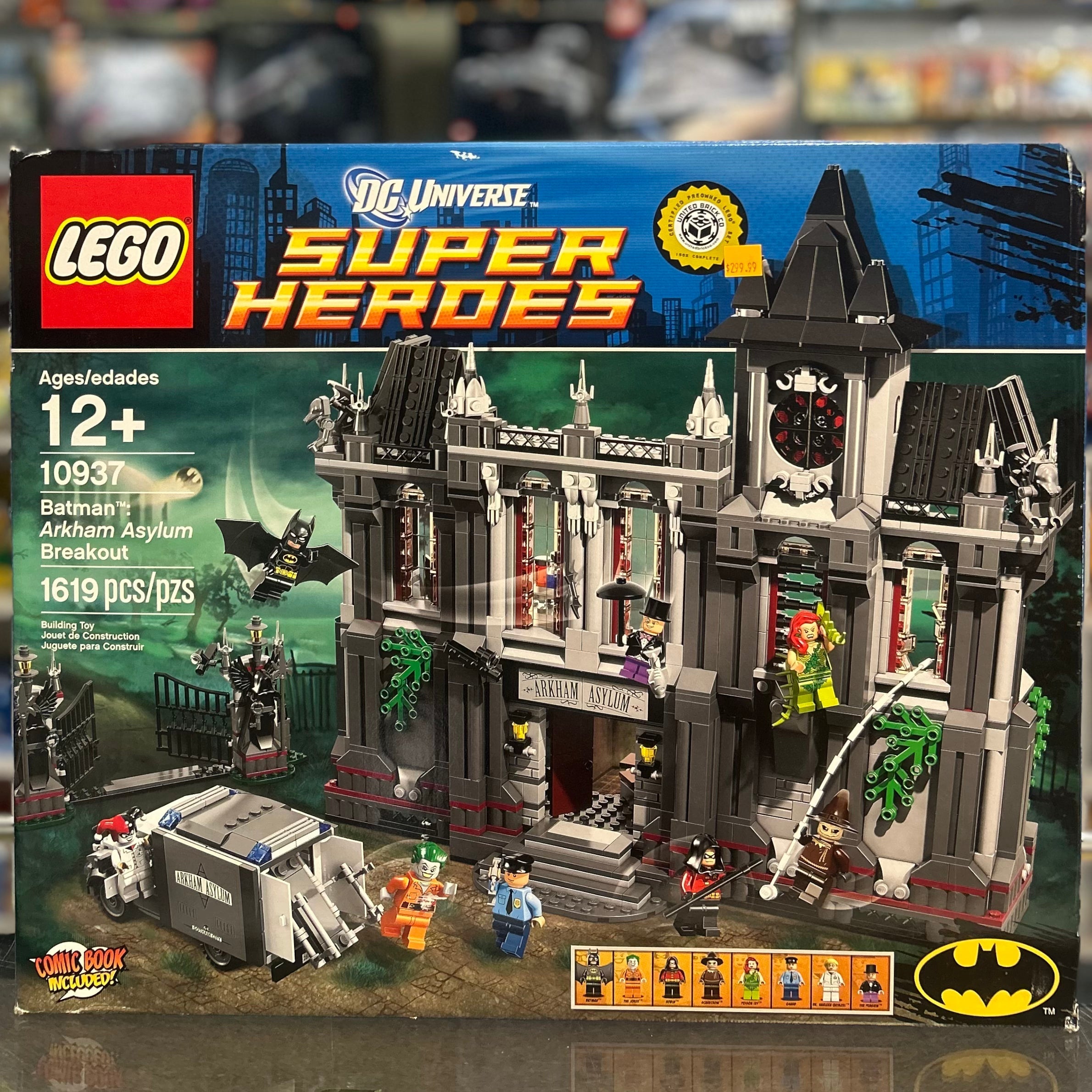 Arkham Asylum Breakout, 10937 - LEGO® DC Set Building Kit LEGO®