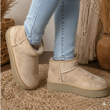 Corkys Room Service Camel Faux Suede Bootie - SV Boutique & Co.