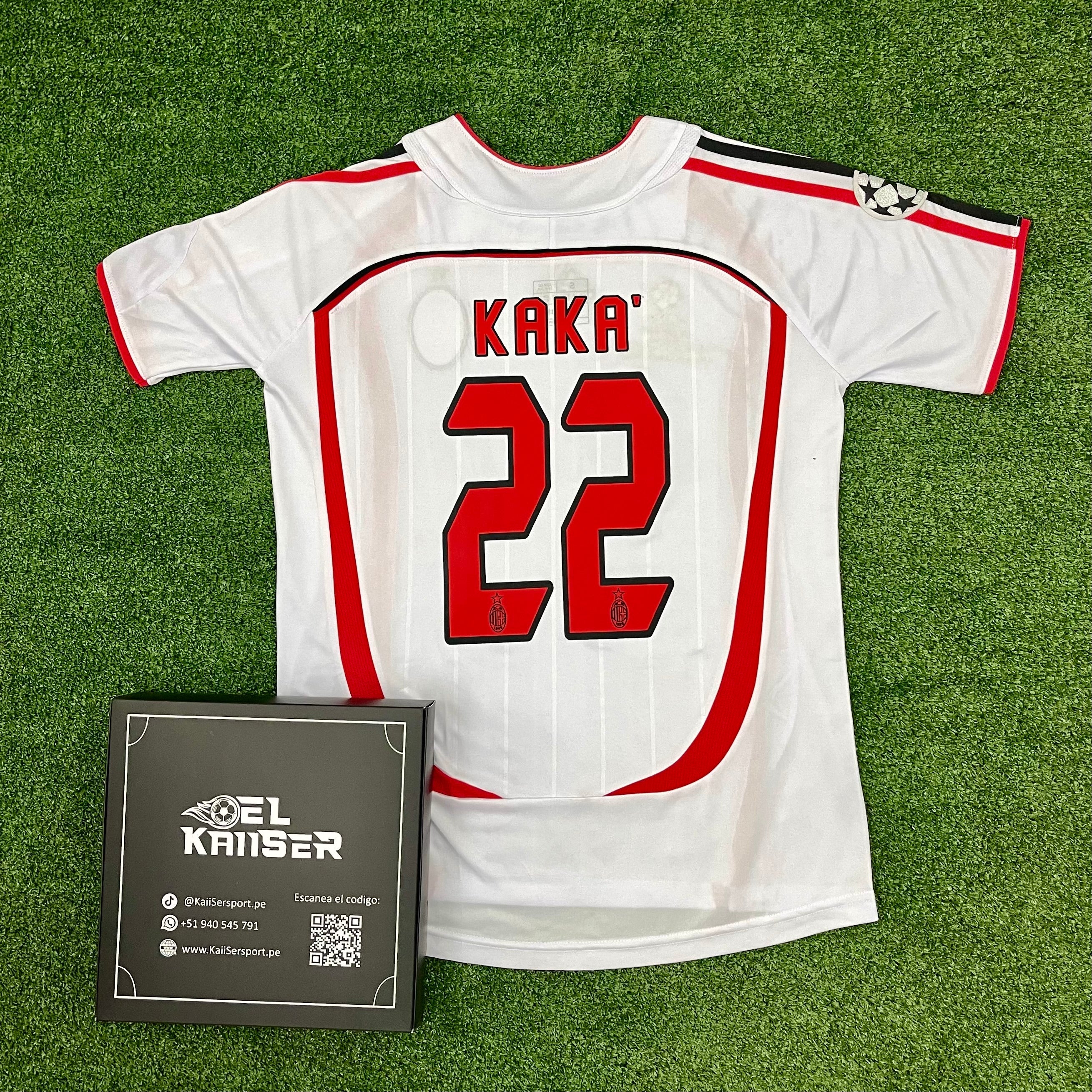 Camiseta Retro del AC Milan 2006/07 - Kaká