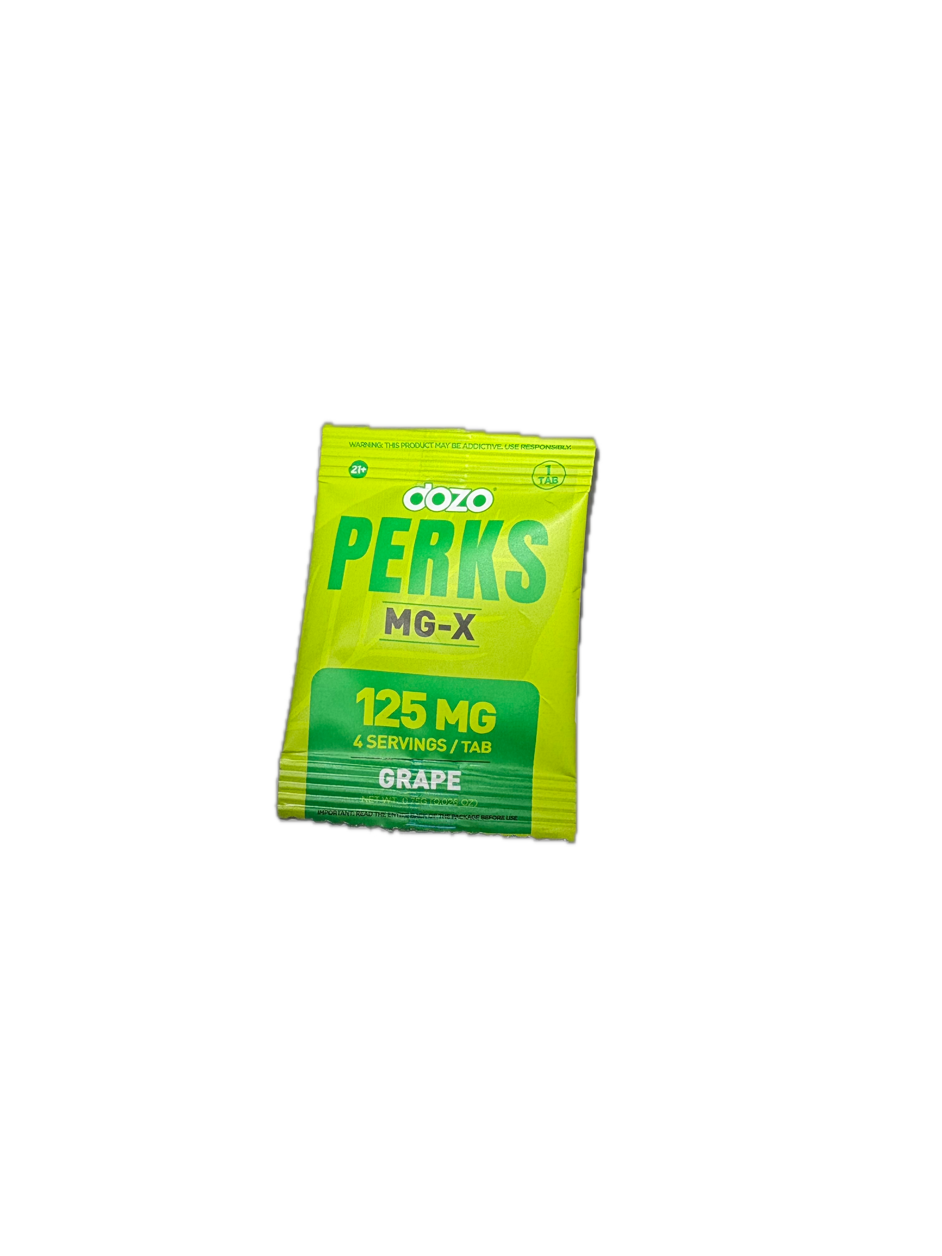 Dozo | Perks Tabletas 7-Hidroximitraginina 125 mg/pza | 1 pieza