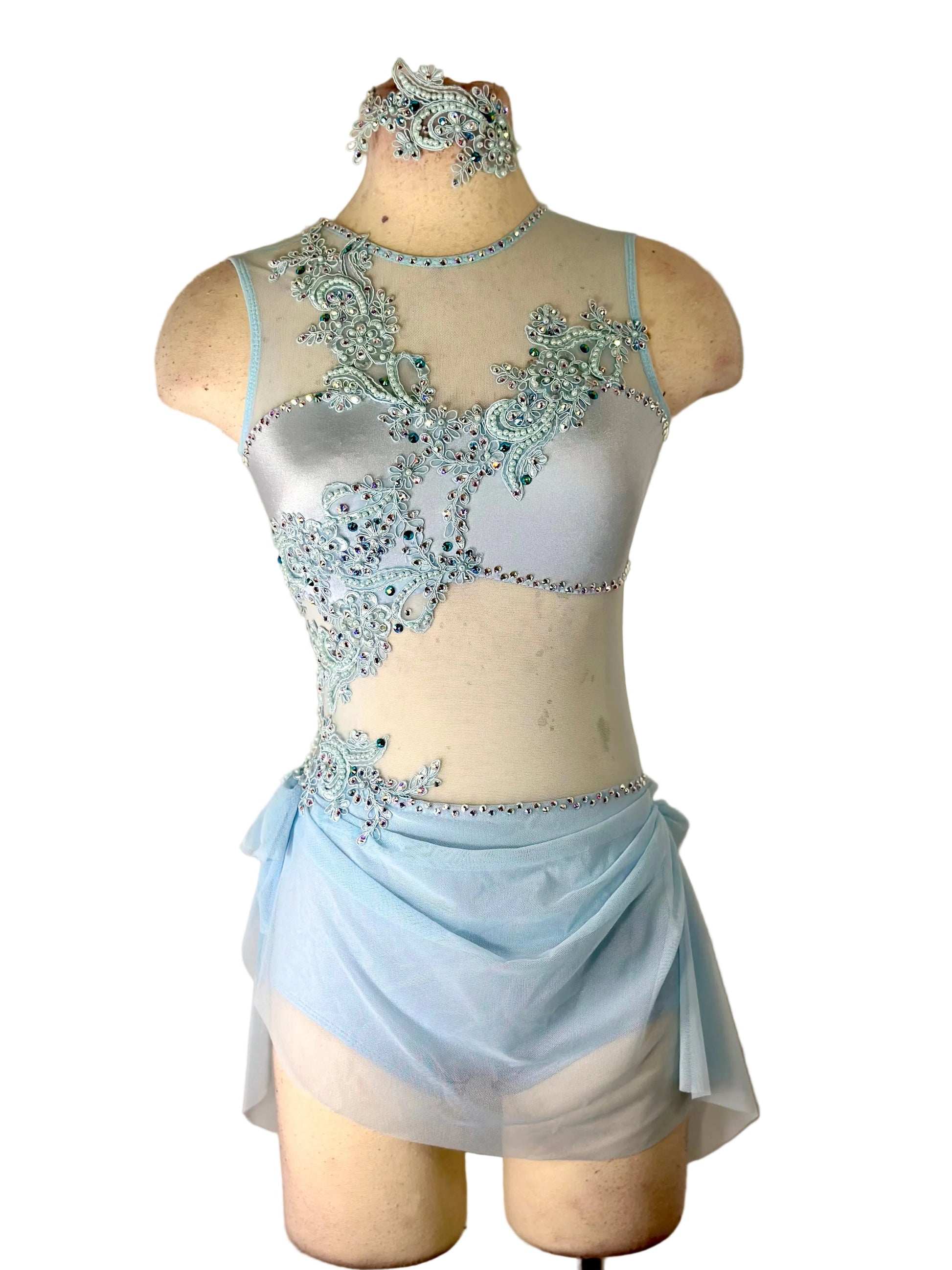 CLARA Classic Lyrical Costume with draped skirt