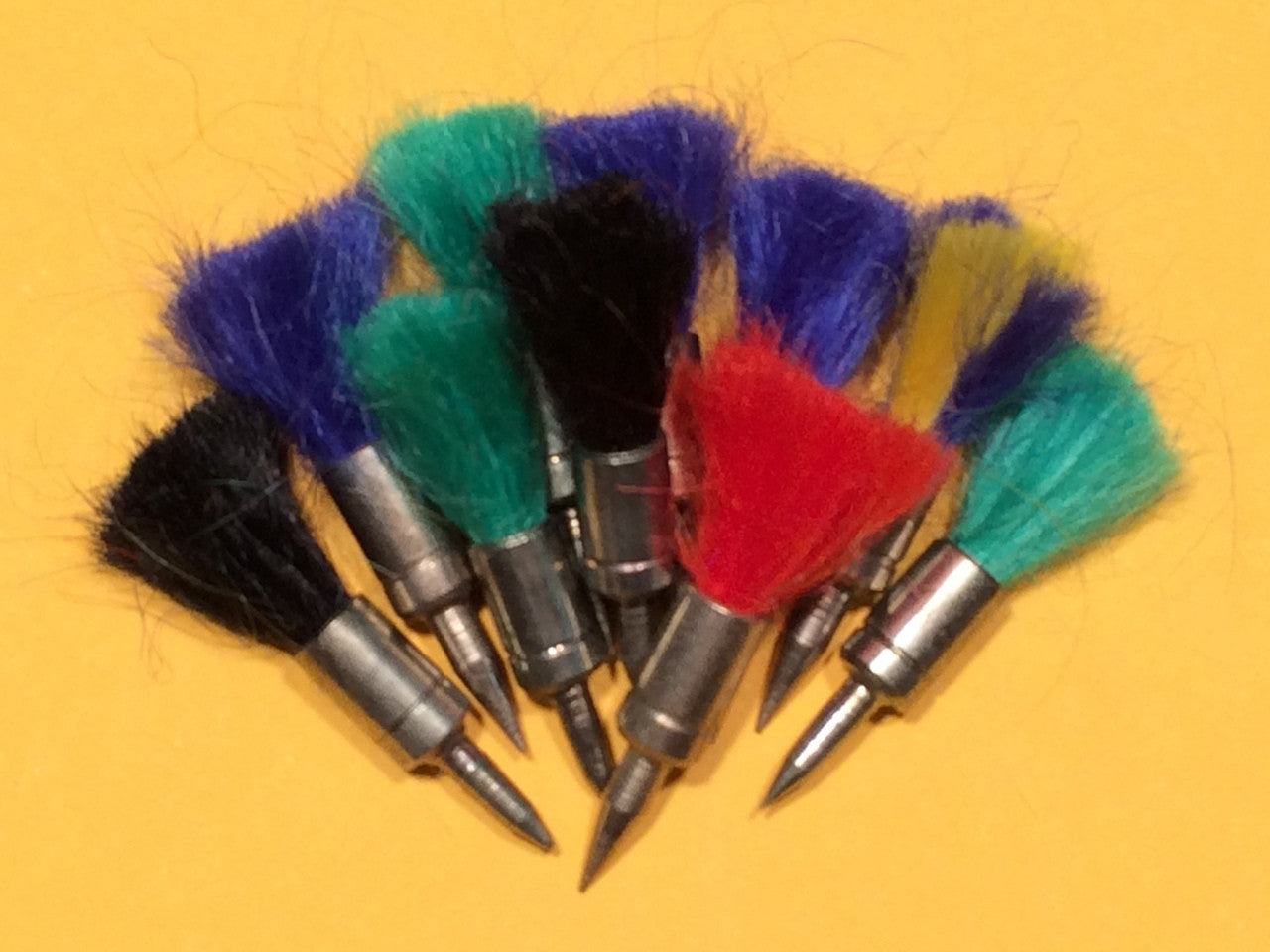 Multi-Coloured Air Rifle Darts 22 Cal (10pk) (2498)