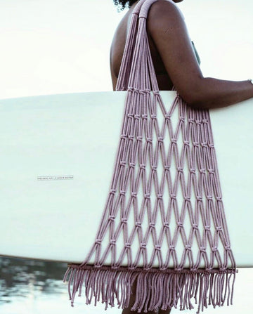 Macrame Surfboard Holder