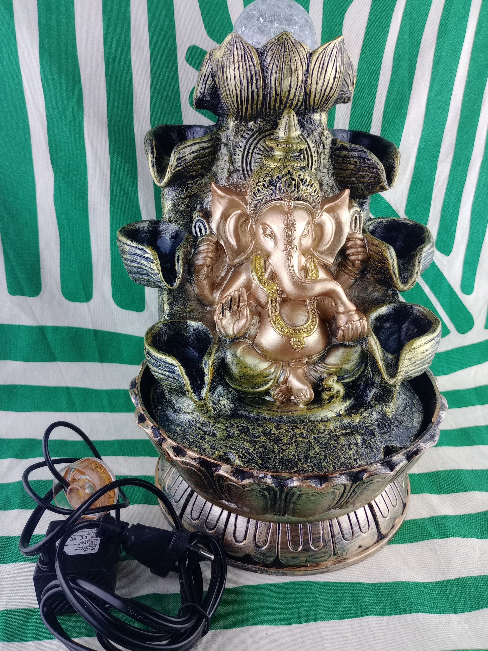 Fuente Ganesha Cascada Doble Mediana