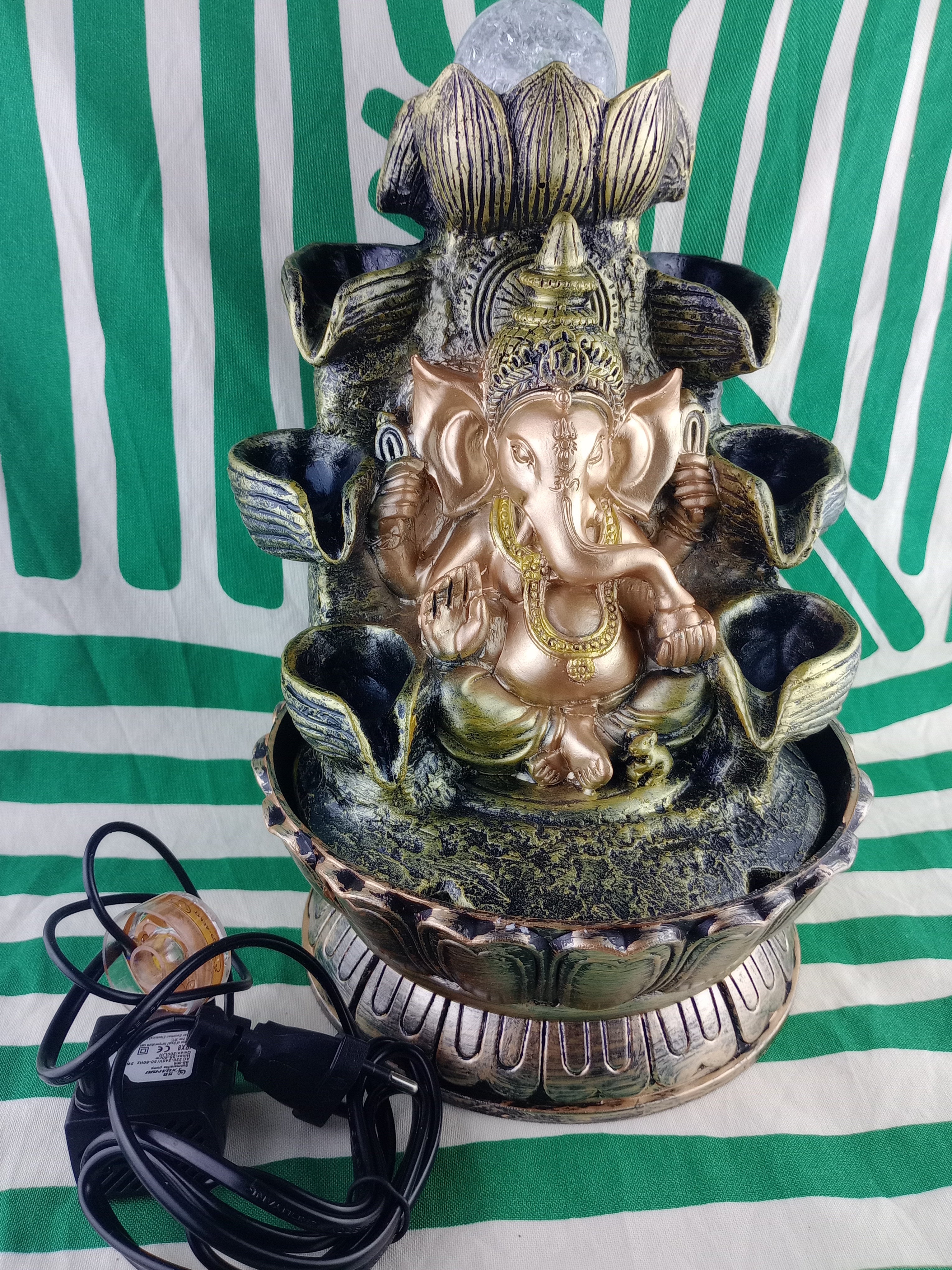 Fuente Ganesha Cascada Doble Mediana
