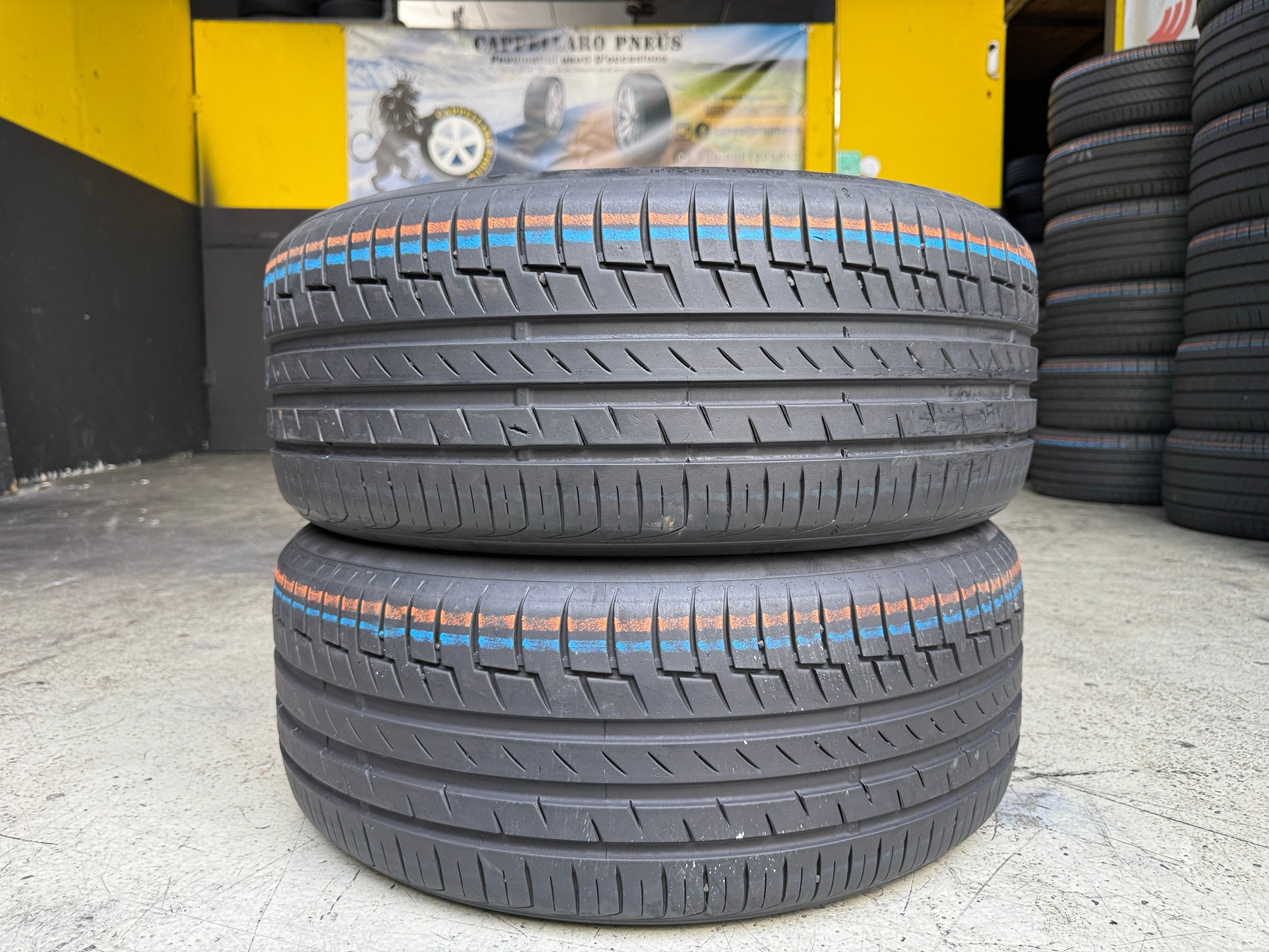 Usato: 2 Pneumatici Continental PremiumContact 6 SSR * 225/45R19 92W Estive 90% Residui