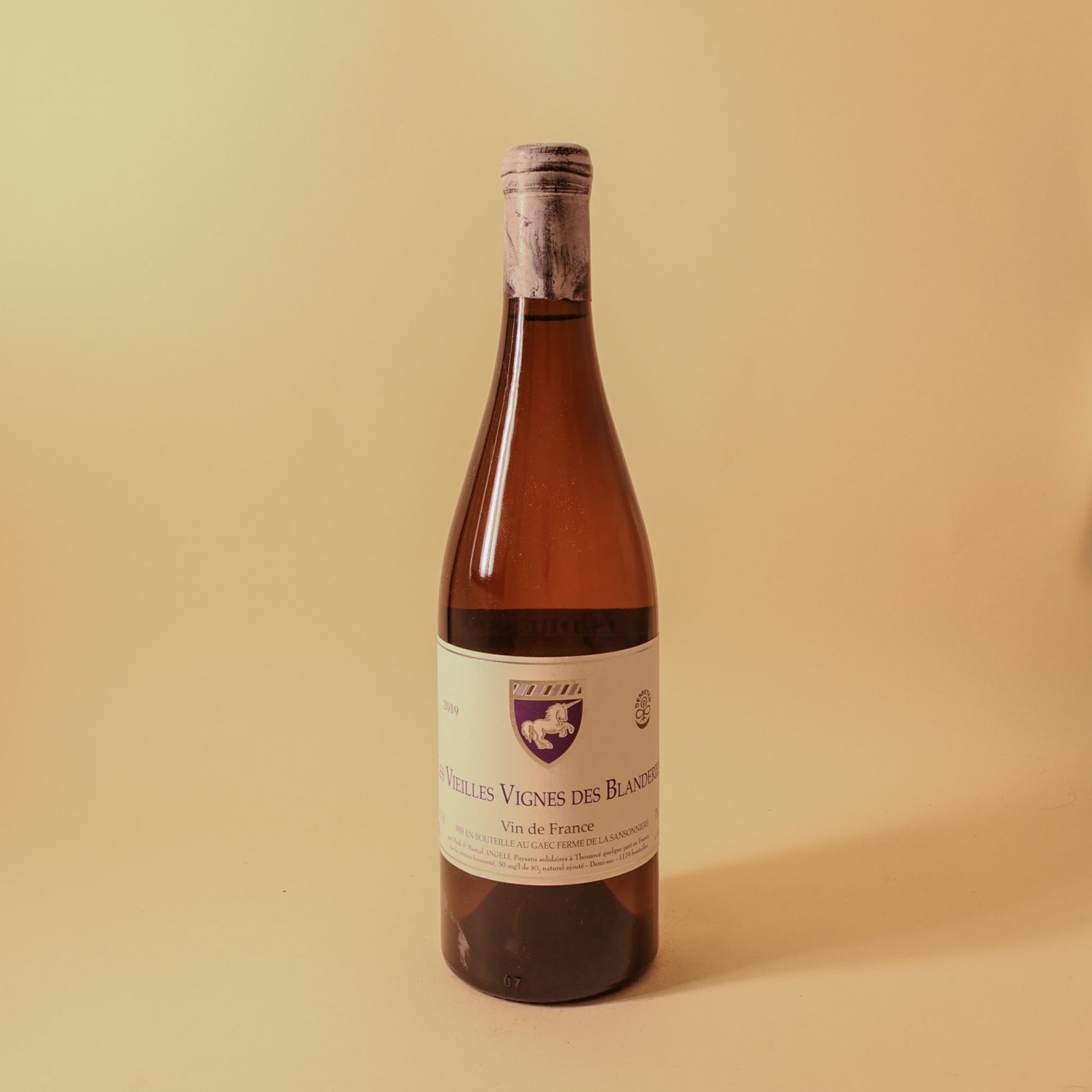 2019 Ferme de la Sansonniere (Mark Angeli), Blanderies Vieilles Vignes Blanc VdF Demi Sec