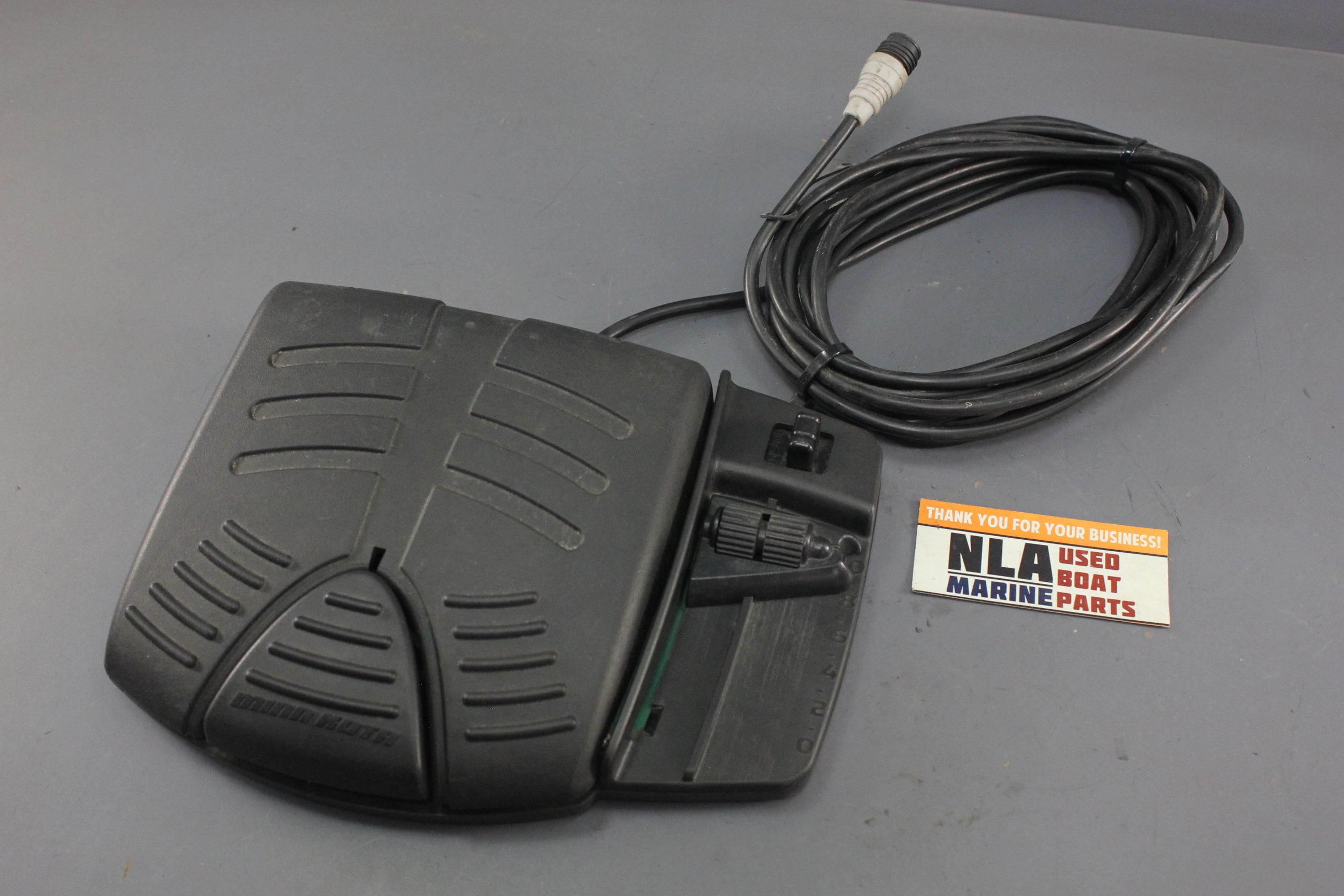 Minn Kota Foot Pedal Control Power Drive V2 Trolling Motor Corded Round Plug