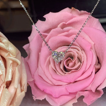Heart Shape Solitaire Necklaces [Setting Only] - LC18S CHARLISA™
