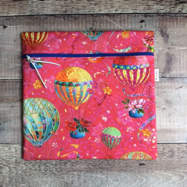 Up Up & Away in Pink Medium Fabric Bag