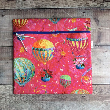 Up Up & Away in Pink Medium Fabric Bag