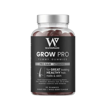 GrowPro Yummy Gummies Hair Vitamins, Skin & Nails. Sugar Free