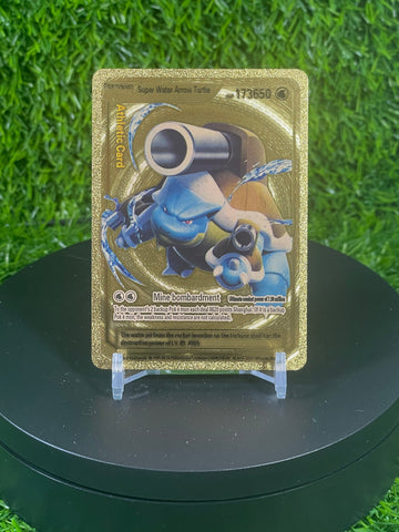 Pokemon Gold Fan Art Blastoise (SUPER WATER ARROW TURTLE LOL) #12865