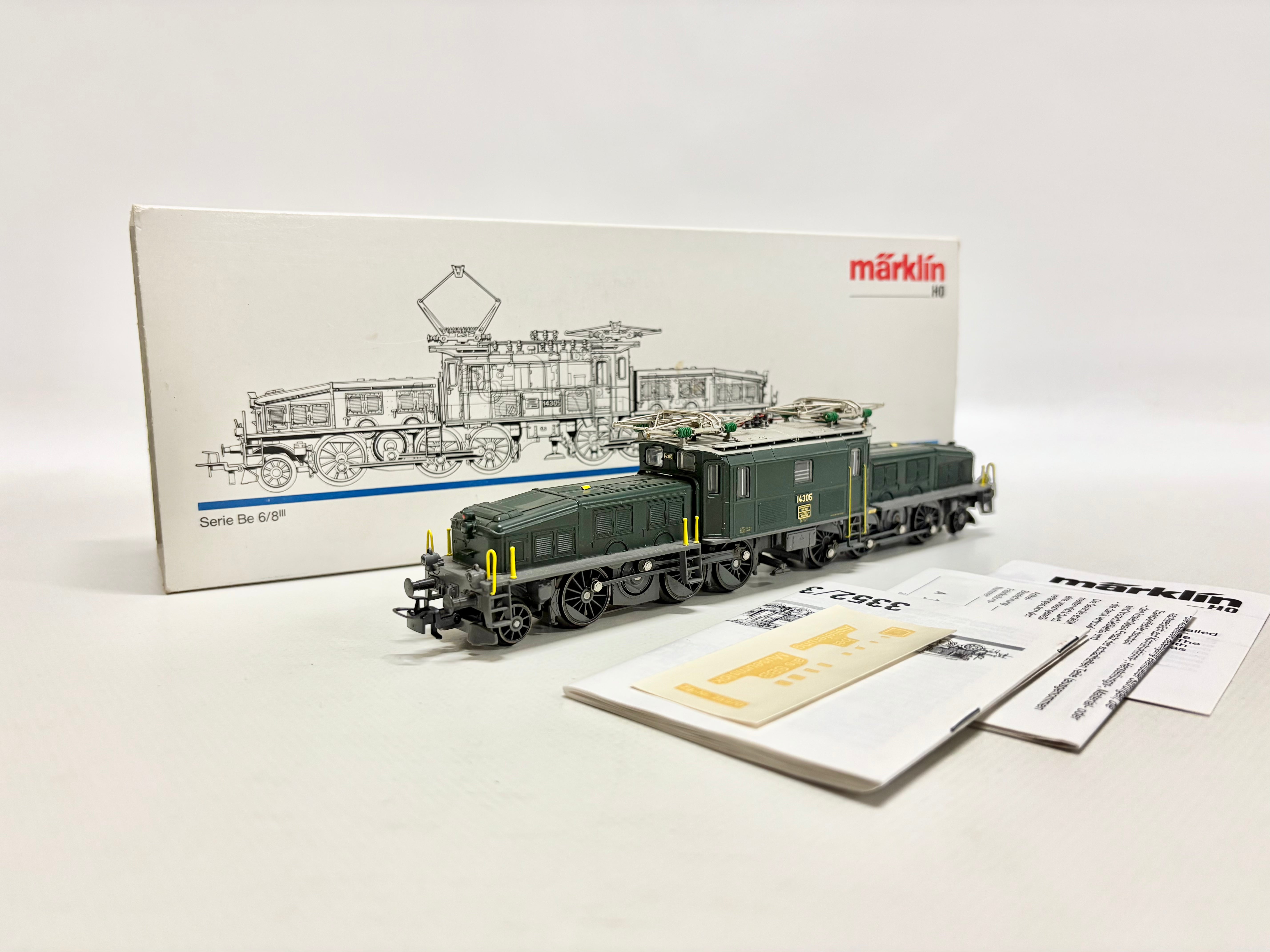 Märklin 3556 E-Lok Be 6/8 Krokodil SBB AC H0